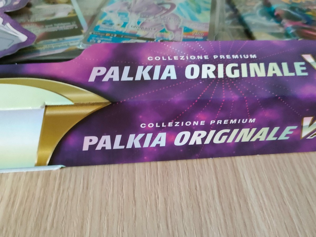 Pokèmon Collezione Premium Dialga Palkia Originale V-Astro