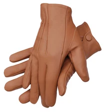 Men's Dress Driving Cycling Genuine Lambskin Leather Unlined Gloves 