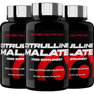 SCITEC NUTRITION CITRULLINE MALATE 90 Kapseln -Ausdauer,Muskelpump, Regeneration