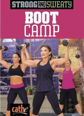 CATHE FRIEDRICH STRONG AND SWEATY BOOT CAMP EXERCISE DVD WORKOUT NEW SEALED