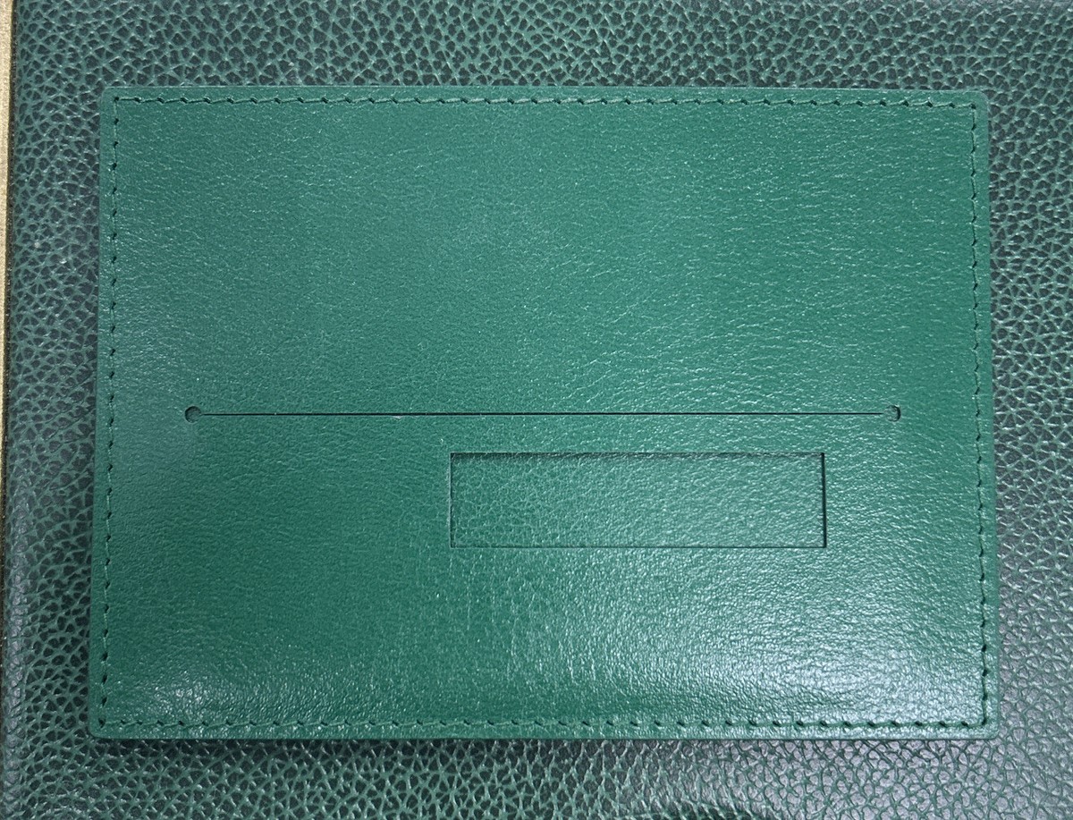Authentic Rolex Certificate Warranty Card Holder and Guarantee