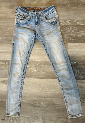True Religion Skinny Jean Women 24 Blue Celina