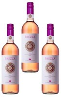 3X Lungarotti Brezza Rosato RoséWein Halbtrocken 12% Vol. - 0,75 L
