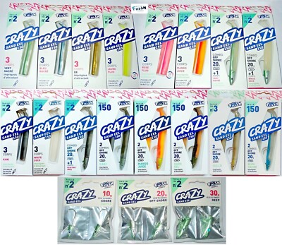 Fiiish Crazy Sand EEL   2-150mm. (5,9inc) , Alle Farben, Körper, Combos, Snaps ,
