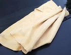 1A real leather cloth car leather cloth, 51x74 in square cut, paint cloth, duster
