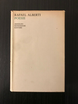 Rafael Alberti GEDICHTE italienische Erstausgabe 1964 Der Spiegel Mondadori 