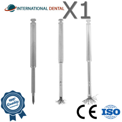 Surface Threads Cleaning Brush Dental Fixture Debridement Laboratory Tool