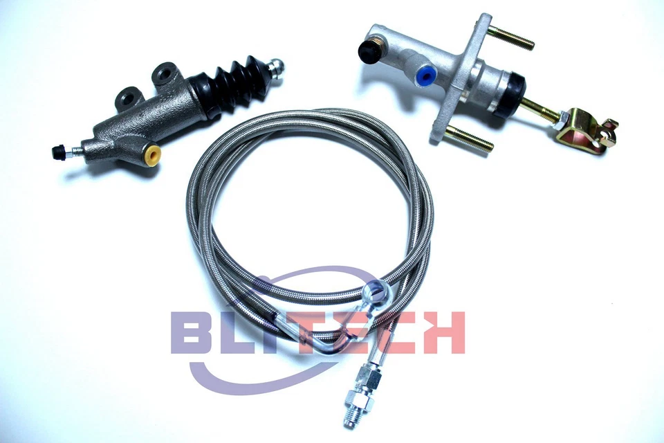 Slave Cylinder& Master&Clutch Line Kit For Honda Civic 92-00/Acura Integra 94-01 - Image 4 of 4