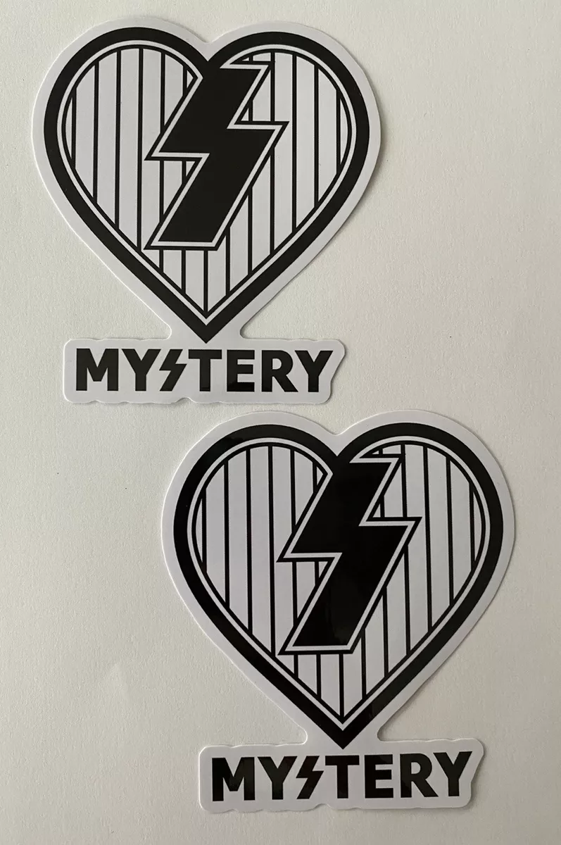 MYSTERY Skateboards Sticker Set Mystery Sticker Vintage Skateboard Sticker  FLIP | eBay