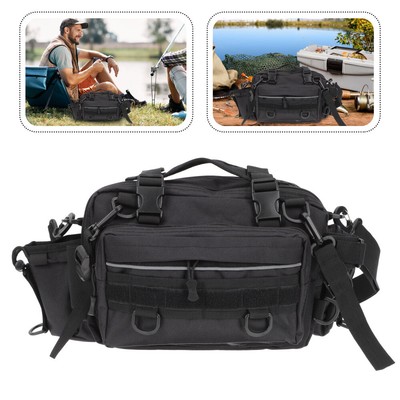Portable Portable Bag Large Capacity Fishing Bag Single Shoulder Bag Camping