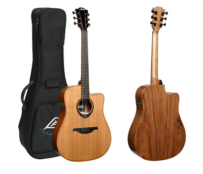 LAG Bluewave 2 Smart Guitar Dreadnought mit Gig Bag