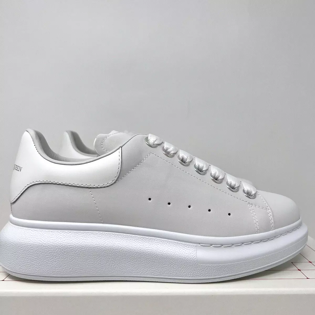 Alexander McQueen Women s Oversized Sneakers Size 36 EU 6 White