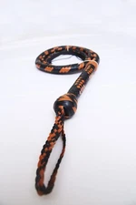 CowHide Leather Multi-Color Bull Whip BDSM Bullwhip Tail Whip Impact Whip