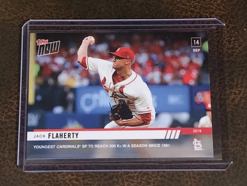 2019 Topps Now 843 Jack Flaherty