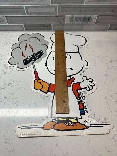 VINTAGE SCHULTZ United Feature Syndicate Peanuts Die cut Wall Decorations. FUN! - Picture 21 of 22