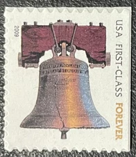 2009 Scott #4125f - Forever - LIBERTY BELL - Booklet Single Stamp - Mint NH
