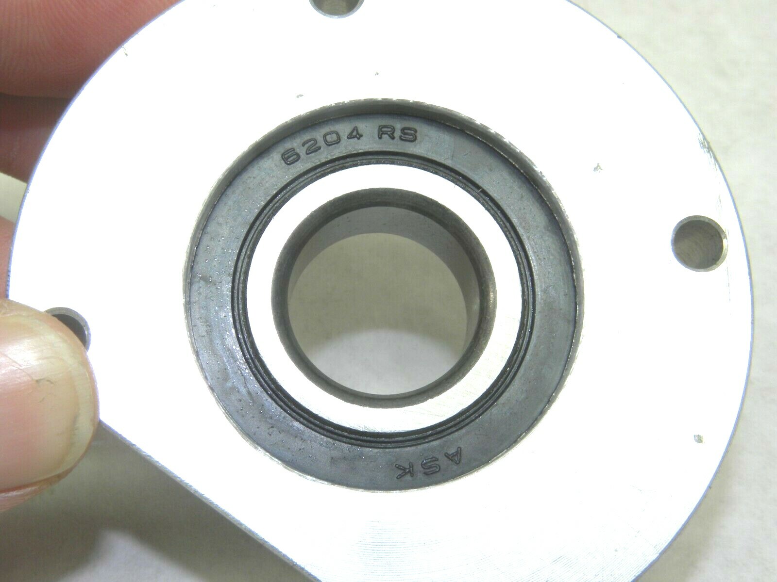 NEW!! GEBHARDT CONVEYOR BEARING 6204 RS 20mm id x 75.8 mm od ASK FLAT