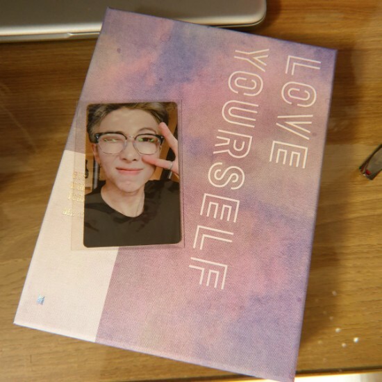 BTS Love Yourself In New York DVD RM Nam Joon Photocard Limited