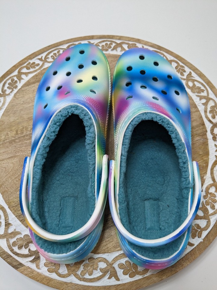 Crocs Lined Solarized Clog 2075604SU Pure Water Mens Size 13 eBay