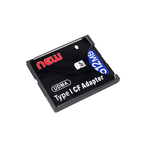 New SD to CF Adapter SDHC SDXC Compact Flash Type 1 Memory Card Reader - Picture 4 of 12