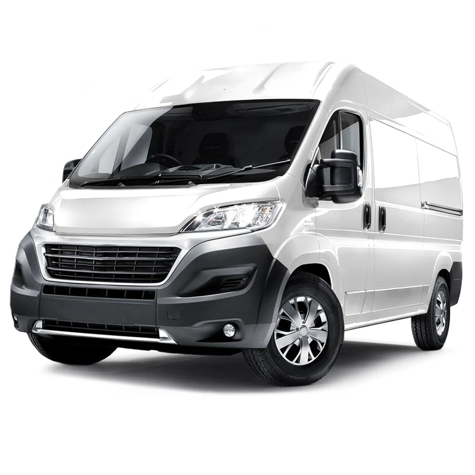 4X Copricerchi 16" Argento Per Fiat Ducato Dal 2014 Remplacement D'Origine - Immagine 2 di 4