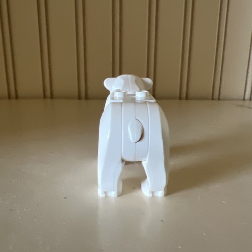LEGO Animals Polar Bear with 2 Studs on Back - Picture 3 of 4