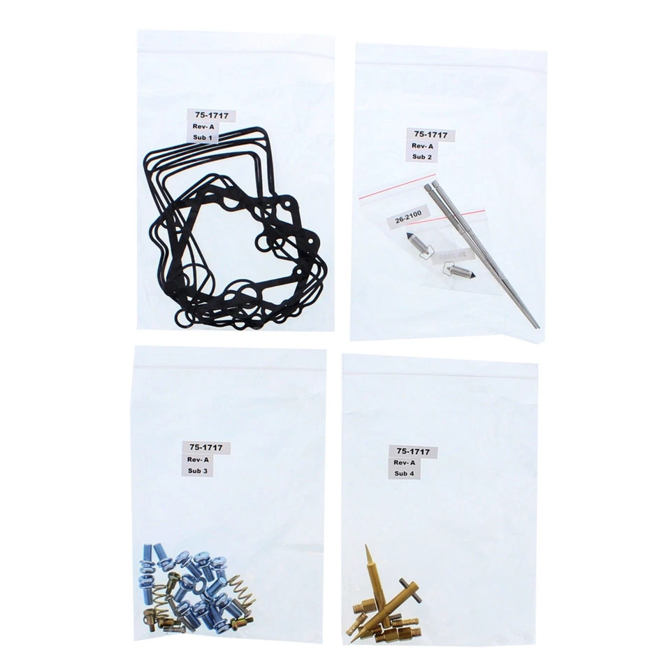 New All Balls Carburetor Rebuild Kit 26-1875 for Ski-Doo Summit 800 PTEK 16 - Image 2 of 4