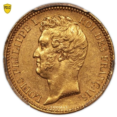 Monnaie - France Louis Philippe Ier - 20 francs or 1831 A paris - PCGS AU 58 - Photo 1/2