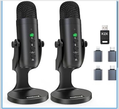  Zeal Sound K2X Professional Studio Microphone Plug & Play NEW IN BOX  Black