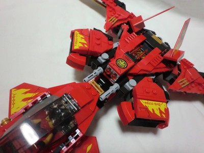 g−rap 2 LEGO NINJAGO Legacy Kai Fighter 71704 Buildable Ninja Plane