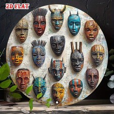 Tin Metal Signs Home D cor 8x8 A Single Piece of Classic Wall Art in Showcasing