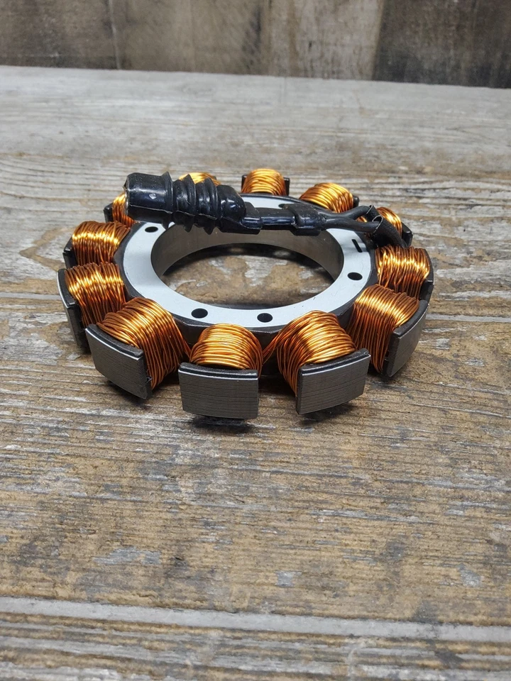 1991-1999 Harley Davidson Touring Dyna Engine Motor Flywheel Alternator Stator - Image 3 of 4