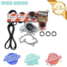 Fit 01-10 Toyota Lexus 3.0L 3.3L Tensioner 3MZFE OEM Timing Belt Water Pump Kit