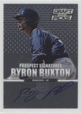 2013 Prizm Perennial Draft Picks Prospect Signatures Byron Buxton #49 Auto sd0