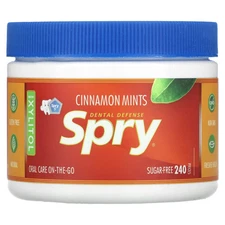 Spry, Cinnamon Mints, Sugar Free, 240 Pieces