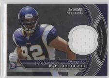 2011 Bowman Sterling Relics Kyle Rudolph #BSR-KR Rookie RC 0c6