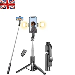 Trépied en smartphone 45'' extra long avec 2 Feux de remplissage réglables