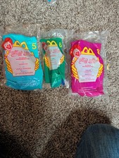 Lot Of 3 2000 Goofy Mcdonalds Happy Meal Toys Sealed 5,6,8 Vintage Disney