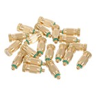 20 Pcs Copper Atomizing Sprayer Nozzles High Pressure Misting Nozzle for Cooling