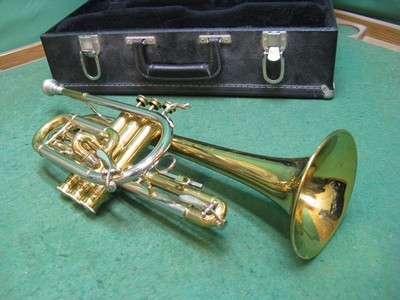 Buescher 400 Model Cornet 1971 -Reconditioned  - Hard Case & Giardinelli 7C MP
