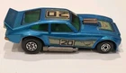Vintage Matchbox Speedkings Ford Mustang II K60 1976 Metallic Blue Good Cond
