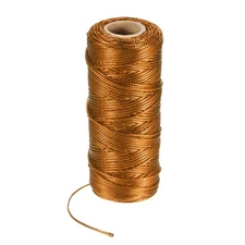 110Yard/328Feet 1.5mm Copper Twine String, Glitter Ropes Gift Wrapping Cord