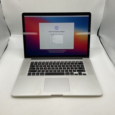 Apple MacBook Pro A1398 Mid 2014 Retina 15'' i7 2.80 GHz 16GB RAM 500GB Big Sur