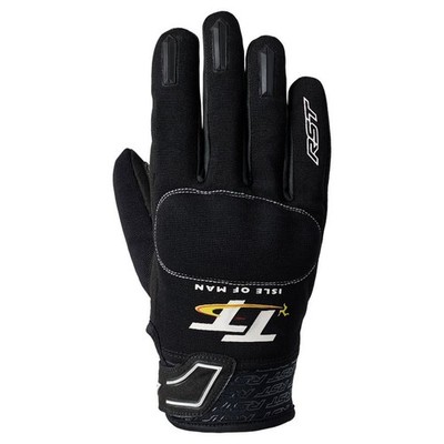 RST Isle Of Man TT Team Evo Black/White Sport Touring Urban Textile Motorcycl...