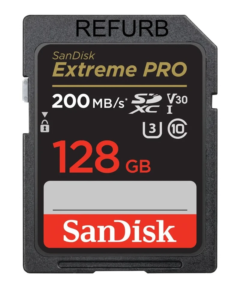 LOT 5x SanDisk Extreme PRO ® SDHC™ And SDXC™ UHS-I Card - 128GB 200MB/s - Image 2 of 4
