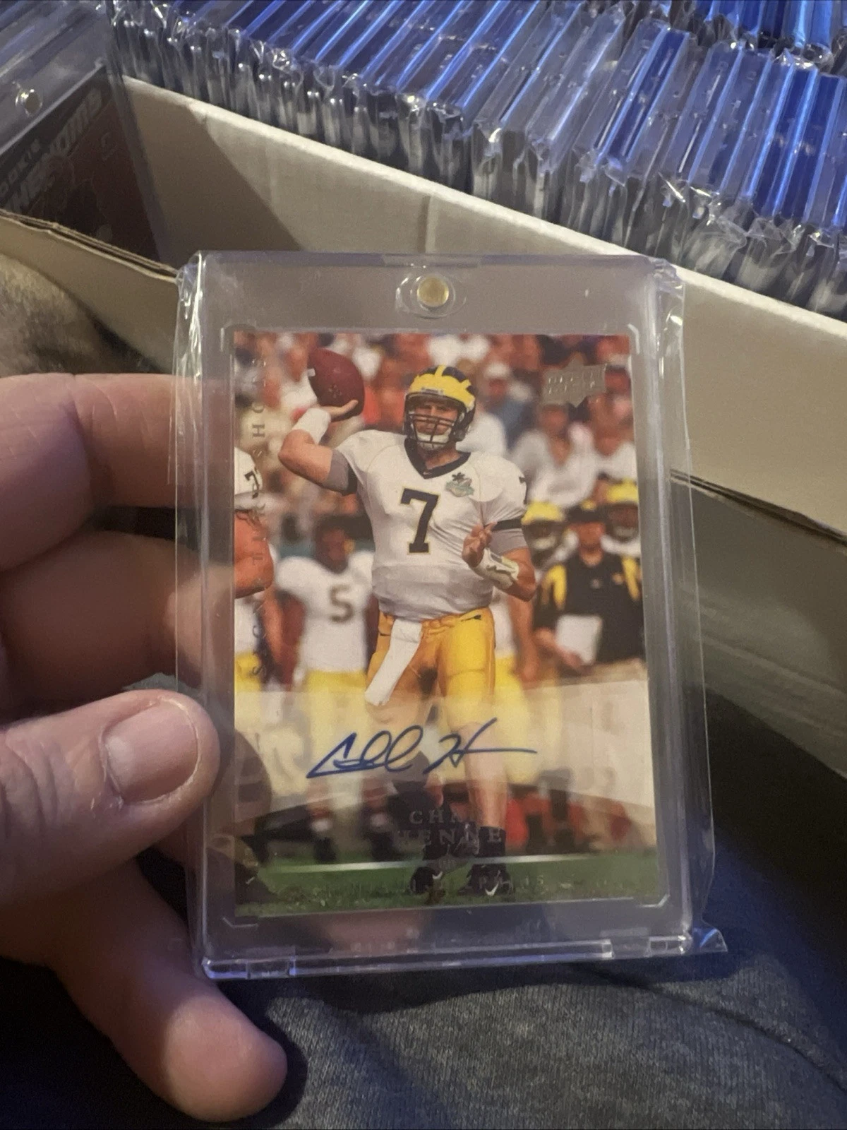 Chad Henne trading card