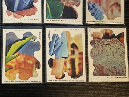 1967 Topps Maya Puzzle complete set 1-16 RARE, EXMT, *SEWALL* - Picture 3 of 8