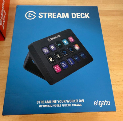Elgato Stream Deck MK.2 OVP Top Zustand Schwarz  USB-C