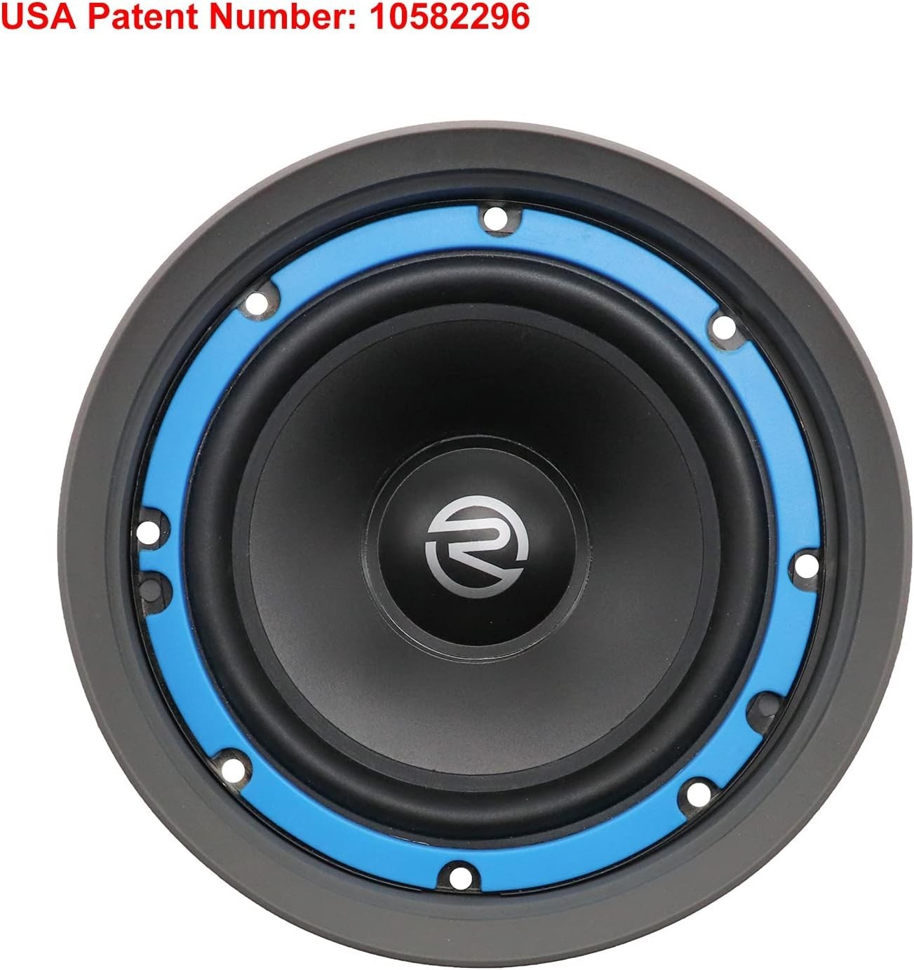 Foldable Silicone Car Speaker Baffle Kit 6.5 Inch Waterproof Sound Protection
