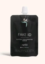Beauty Society Glycolic Rejuvenating Serum FAKE ID Refill 1 OZ BRAND NEW SEALED 